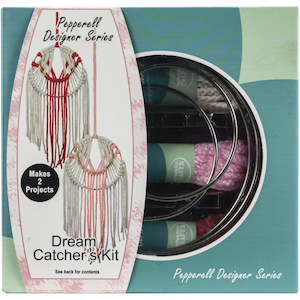 Haberdashery: Macrame Kit - Coral & Pink