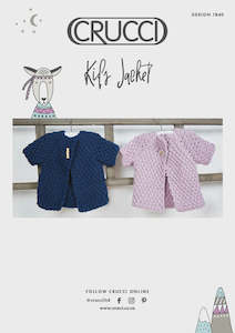 Knitting Pattern - 1840 Kids Artisan Cardigans