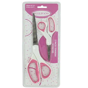 Titanium Dressmaking Scissors 2 Pack