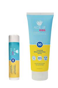 Aloe Up Kids Sunscreen SPF50  Summer Pack