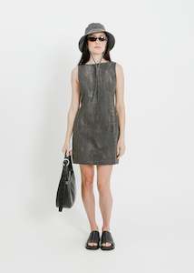 Clothing: REGINA DRESS  / CHARCOAL