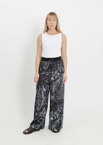 Clothing: SANTIAGO PANT / BLACK WATER