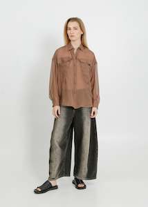 Clothing: MERCER SHIRT / MOCHA