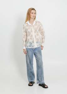 Clothing: FARRA SHIRT / CREAM