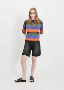 Clothing: MERRICK KNIT TEE / MULTI