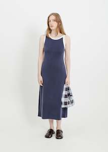 Clothing: OAKLEY TANK DRESS / NAVY-WHITE