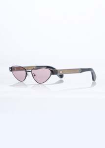 Clothing: WREN SUNGLASSES / BLACK-LILAC