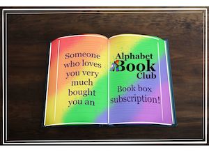 Book Box Subscription Card