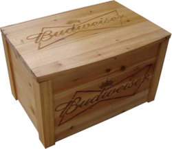 Christmas: Wooden Cooler