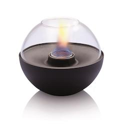 Vlam table fire, black