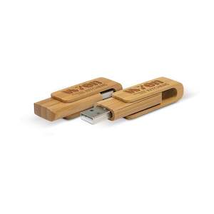 Corporate Gift Ideas: Bamboo USB 2GB Flash Drive