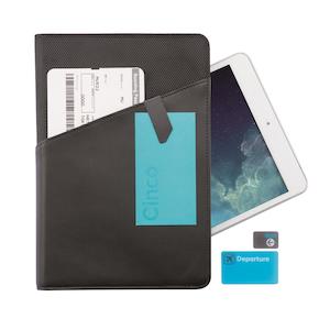 Komo 7-8" universal leather portfolio