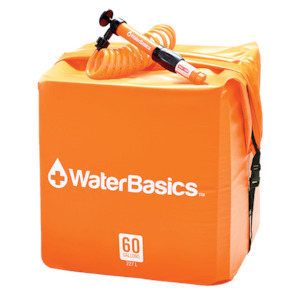 WaterBasics - Emergency Water Storage Kit, 60 Gallon (227l)