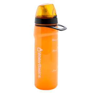 Water Filtration: WaterBasics™ - Red Line Filtered Water Bottle