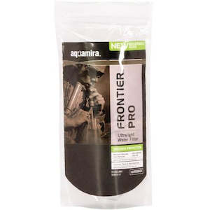 Water Filtration: Aquamira® - Frontier™  Pro - Ultralight Filter Tactical Packaging