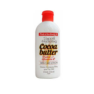 Fruit Of The Earth - Cocoa Butter with Aloe Vera and Vitamin E Skin Care Lotion