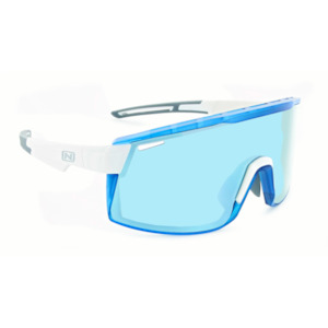 Optic Nerve - FixieMAX White/Blue w Blue Mirror