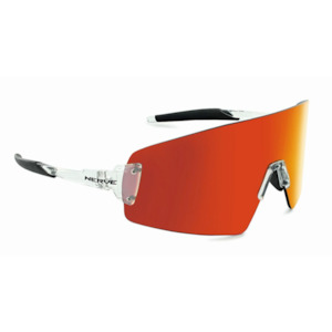 Eyewear: Optic Nerve - FixieBLAST Shiny Clear w Red Mirror