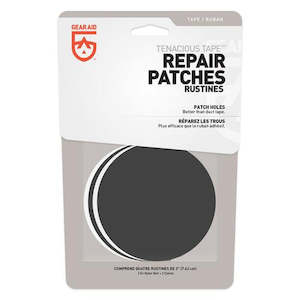 Gear Aid Repair Tape: Gear Aid - Tenacious Tape™ Patches - Black/Clear