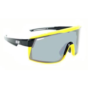 Optic Nerve - FixieMAX Black/Yellow w Silver Flash Mirror