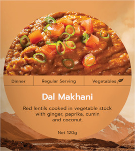 Nutrition: Real Meals Dal Makhani