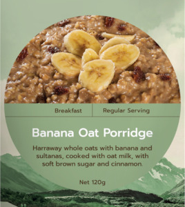 Nutrition: Real Meals Banana Oat Porridge