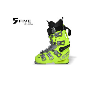 Ski Boots: UPZ FIVE Flo/Thermo - Medium Tongue Black 110 - 2022/2023