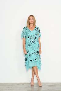 Casual Wear Outerwear: HOLMES & FALLON | 2 layer printed dress