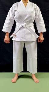 White Beginner Karate Uniform