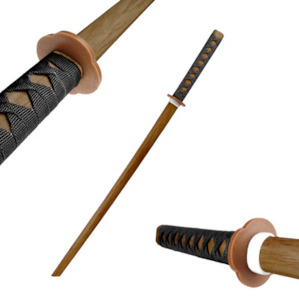 Sporting equipment: Rope Handle Bokken