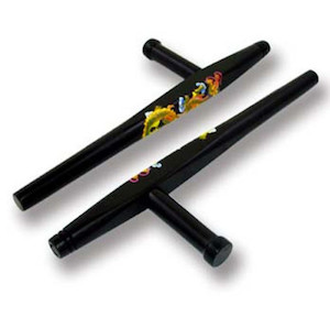 Sporting equipment: Dragon Black Tonfa