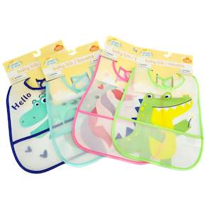 Plastic Baby Feeding Bibs