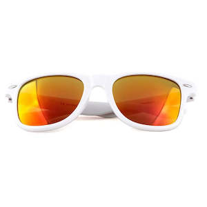 Other: White & Orange Sunglasses