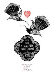 All Prints: I am There by You in Spirit - Huia Wairua