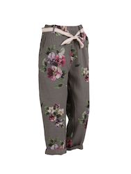 DANIELLA - Floral Linen Pants