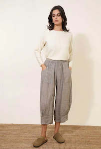 Womenswear: TERINA- 7/8 Linen Pants