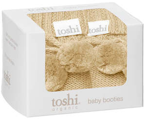 Toshi: Toshi Organic Booties Marley - Driftwood