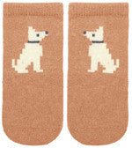 Toshi: Toshi Organic Socks Ankle Jacquard - Puppy