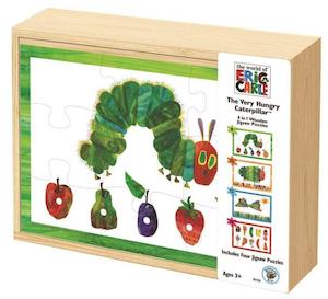 Toys: Eric Carle VHC 4-in-1 Wood Puzzle Box