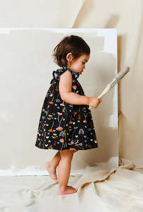 Baby Girl Dresses: Tiny Tribe Spring Garden Flutter Dress