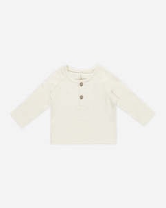 Quincy Mae - Zion Shirt Ivory