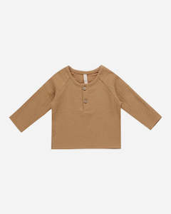 Boy Shirts: Quincy Mae - Zion Shirt Golden