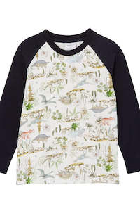 Boy Shirts: Milky T-Rex Tee