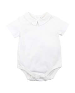 Baby Jumpsuit Rompers: Bebe - Harry Collared Bodysuit