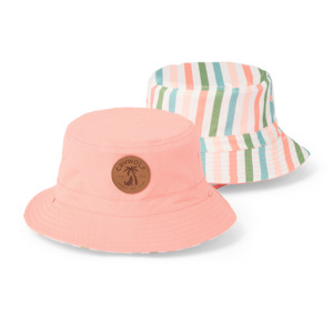 Crywolf - Reversible Bucket Hat - Summer Stripe