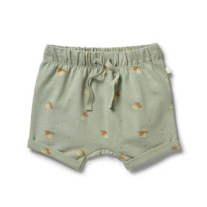 Baby Bottoms: Wilson & Frenchy Organic Tie Front Short - Perfect Pears