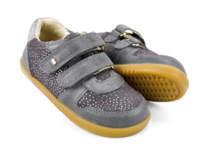 Boys Footwear: Bobux I-Walk Riley Charcoal Starburst