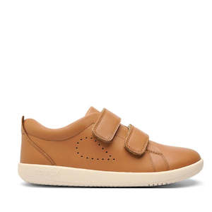 Boys Footwear: Bobux Kid Plus - Grass Court - Caramel