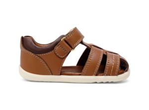 Boys Footwear: Bobux Step Up Roam Caramel & Toffee