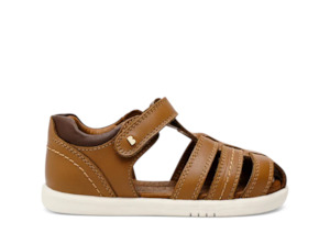 Boys Footwear: Bobux I Walk Roam Caramel & Toffee